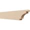 Ekena Millwork 4in. W x 8in. H x 36in. L Mediterranean Woodgrain TimberThane Rafter Tail, Primed Tan RFTUR04X08X36MEDRCPR - alternate 1